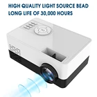 Мини-проектор Ручной J15 с поддержкой 1080P видео дисплей домашний медиаплеер портативный карманный проектор подарок для друзей детей PK YG300