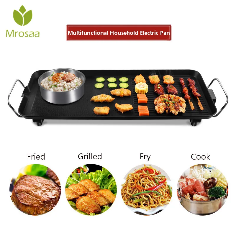 Корейские Бытовые Электрические Печи бездымного антипригарного барбекю Барбекю