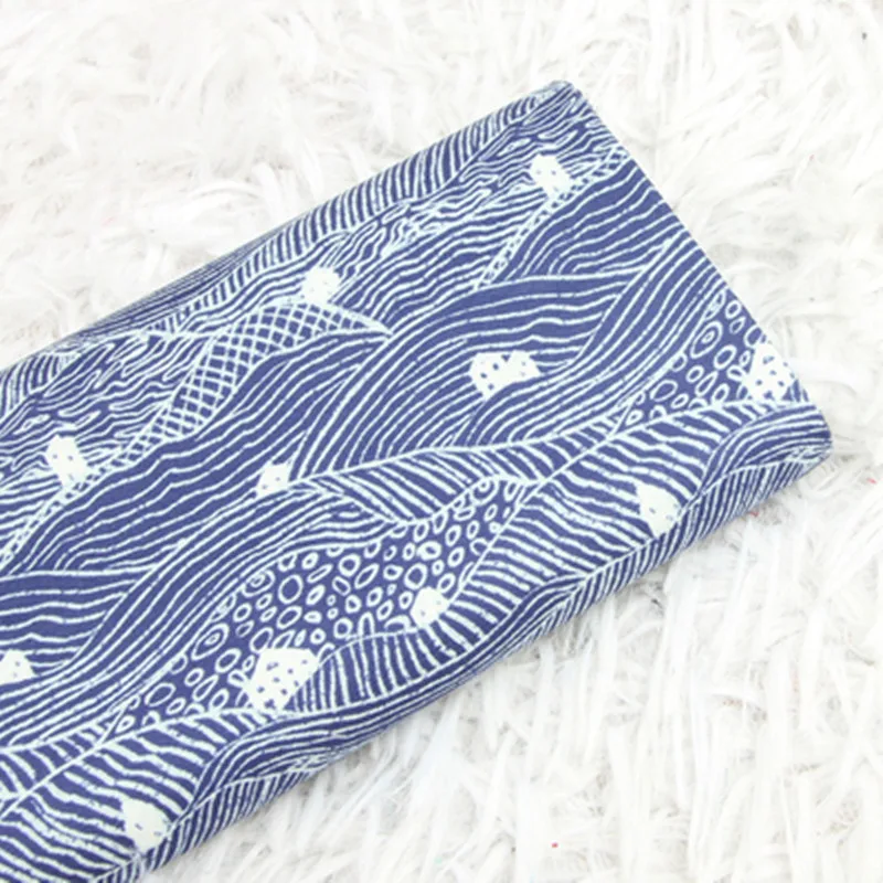 

Half Yard Plain Cotton Fabric With Christmas Wind Little Rabbit Print, Handmade DIY Bag Garment Dress Cloth 100% Cotton CR-752