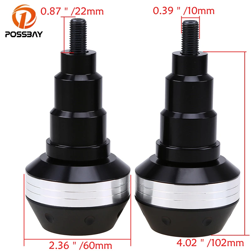 Рамка мотоцикла POSSBAY слайдер защита от ударов самокат для Японии CBR600 F2/F3 1991 1998 Aprilia