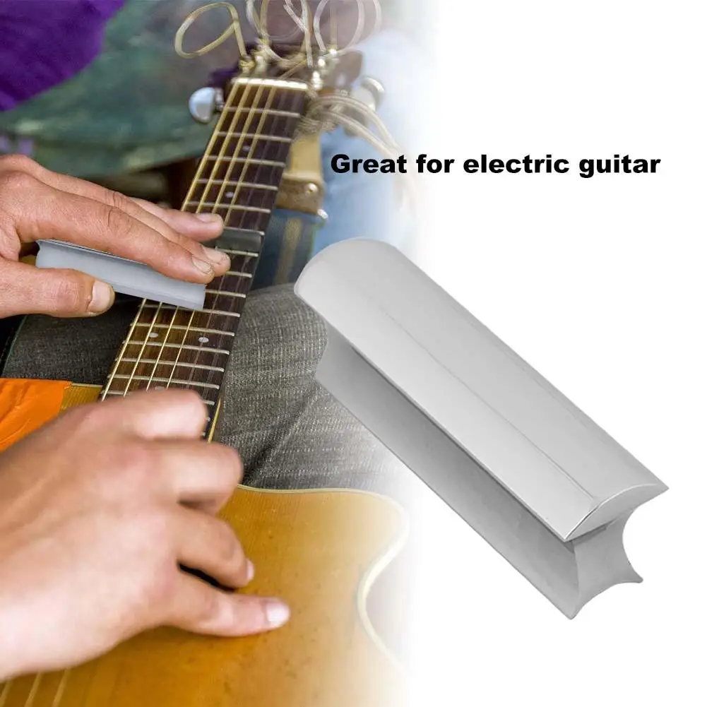 Professional Hawaiian Acoustic Electric Guitar Slide Metal Steel Tone Bar Suitable For Country Jazz Music | Спорт и развлечения