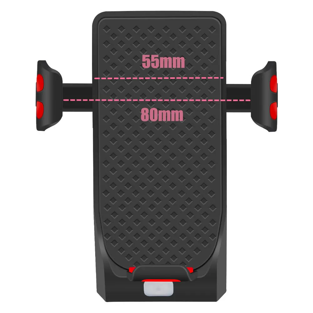 

5 Function 3 Mode Bicycle Light Cycling Phone Holder Power Bank Bike Headlight USB Rechargeable Bicycle Front Lamp with Bell