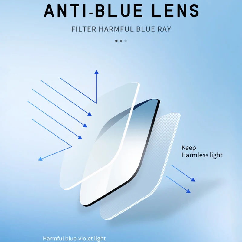 Оправы очков MIZHO Retro Anti Blue Light для мужчин в стиле оптики моды компьютеров для женщин.