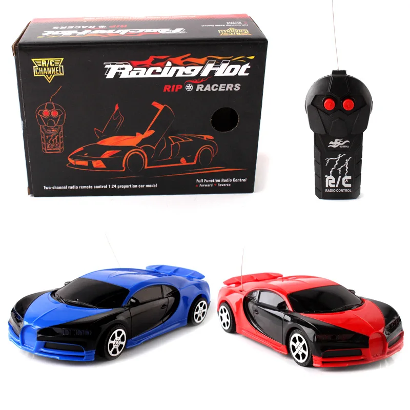 RC автомобиль игрушечная Беговая железная дорога для дистанционного Управление автомобиля имитационная модель детской эмоции Управление автомобиля игрушки 2-КАНАЛЬНЫЙ пульт дистанционного Управление автомобиля игрушки