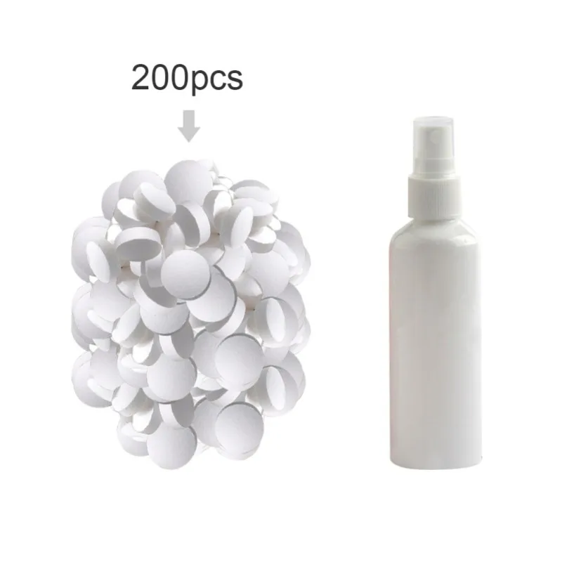 100/200 шт плавательных бассейнов мгновенная дезинфекция таблетки шипучие хлор