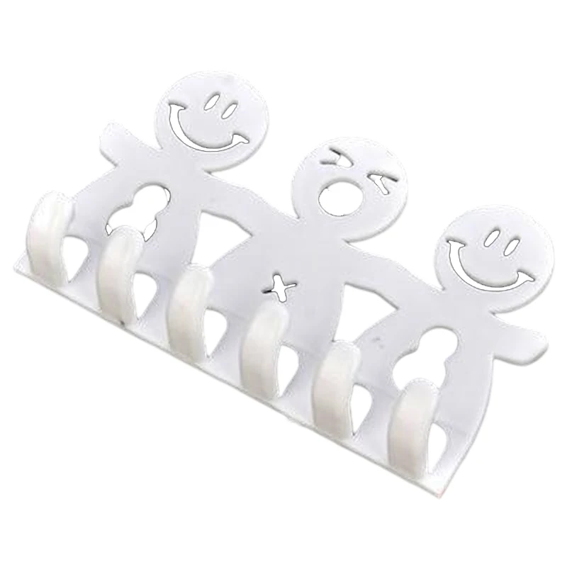 Portable Home Suction Hooks 5 Position Tooth Brush Holder Bathroom Sets Cute Cartoon Sucker Toothbrush Key Hook Kids Gift | Дом и сад