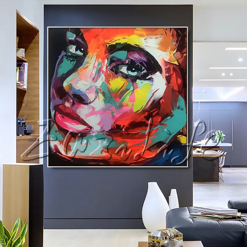 Палитра ножей для портретной фотосъемки картина маслом Рождественская фигурка