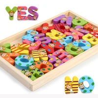 montessori educational wooden toys wooden alphabet box blocks digital letter blocks board montessori toys for kids 2 3 4 5 year