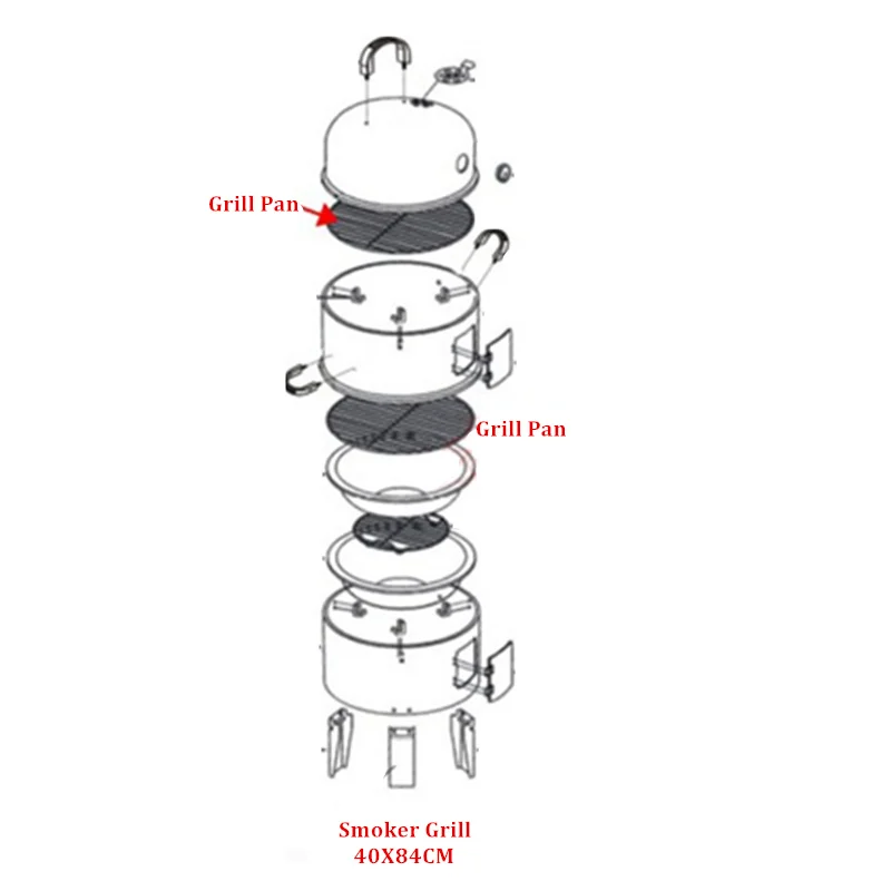 Вертикальная коптильня ALWAYSME | Дом и сад