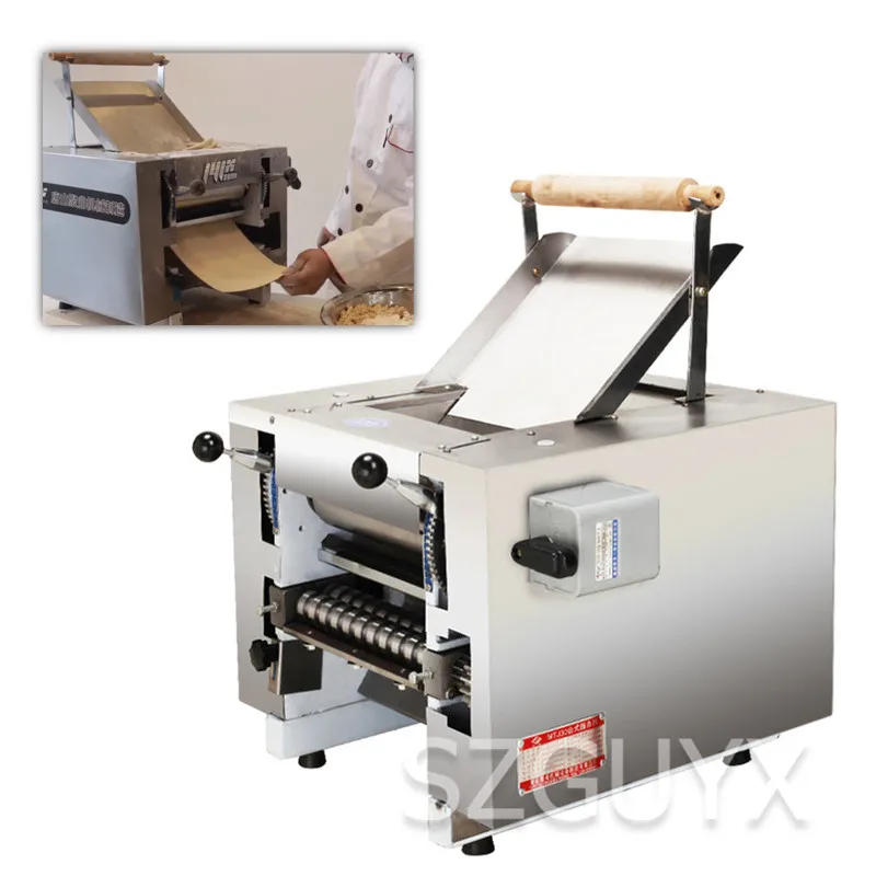 

Large multifunctional commercial handlebar type stainless steel pasta machine, pressing machine, electric knife pasta machine