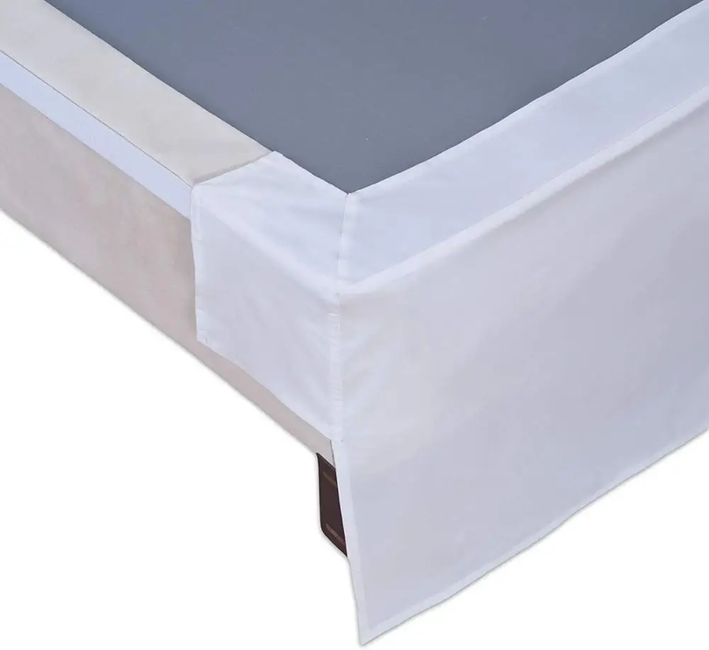 Fashion American Style Dust Ruffle Pleated Tailored Bed Skirt Queen /King /Full/Twin Size 14 inch Drop Wrinkle &amp Fade Resistant | Дом и сад