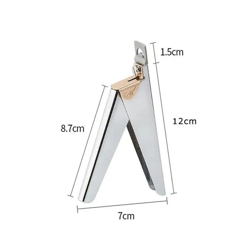 

3 Colors U Shape False Nail Tips Clipper Cutter Trimmer Nails Nipper Steel Fake Rainbow Stainless Nail Art Tools Edge Remov J6L3