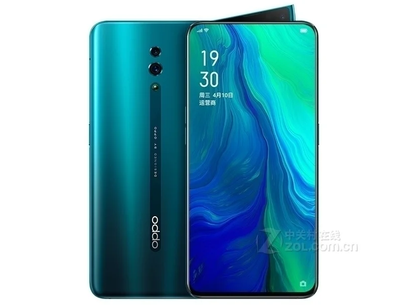 DHL Быстрая Oppo Reno сотовый телефон Snapdragon 710 Android 9,0 6," ips 2340X1080 8 Гб ram 256 ГБ rom МП отпечаток пальца NFC
