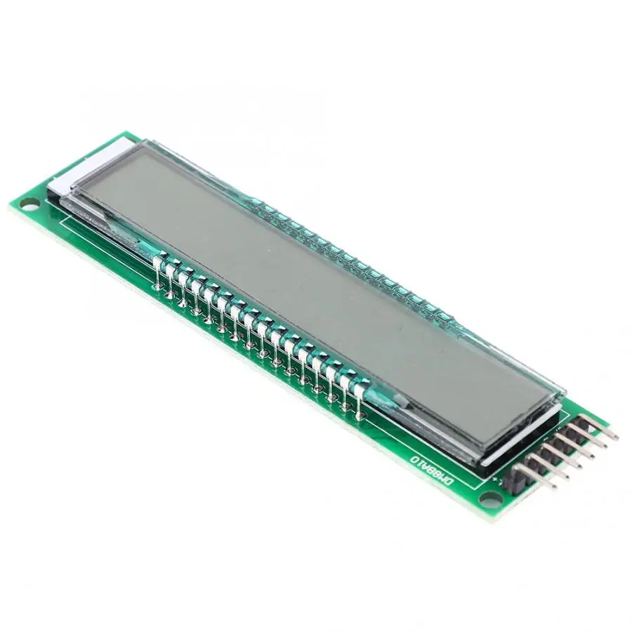 DM8BA10 10-битная 16 сегментный ЖК-дисплей светодиодный дисплей модуль DC 5V TM1622 чип TM1622 совместим с HT1622