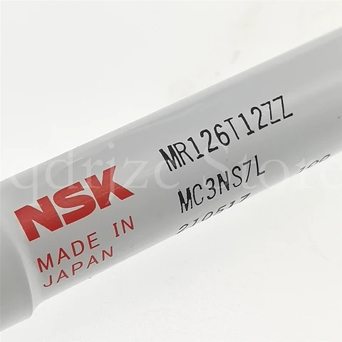 (10 шт.) миниатюрный шарикоподшипник NSK MR126T12ZZMC3 NS7L = MR126ZZ MR126Z L-1260ZZ 6 мм X 12 мм X 4 мм