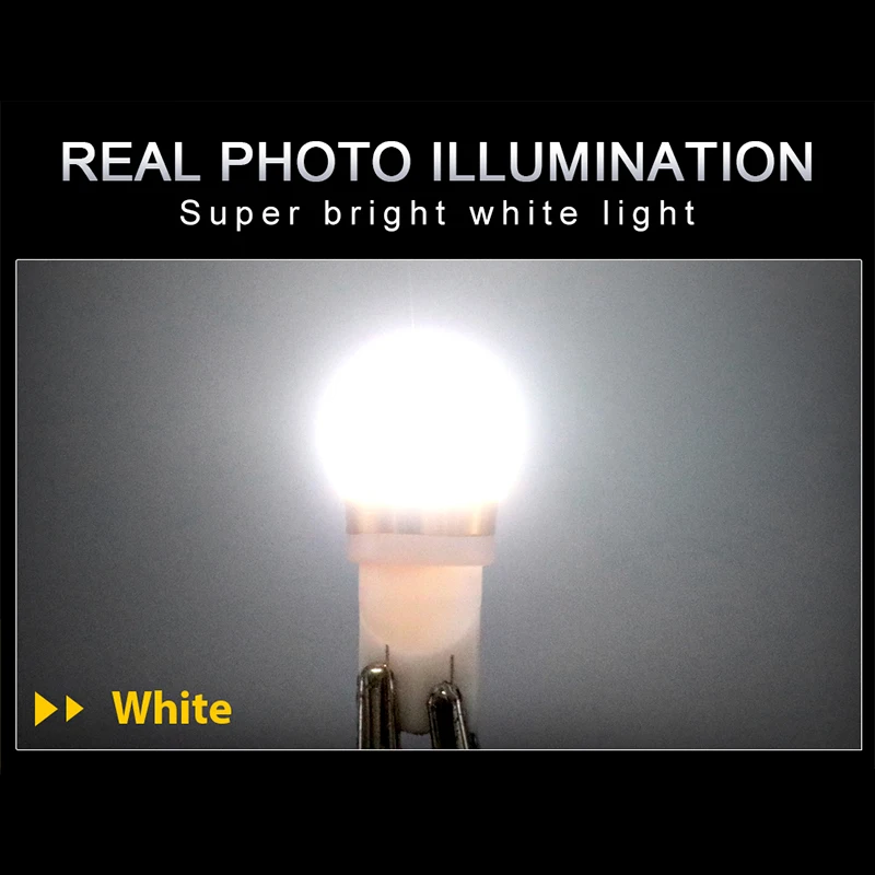 HLXG T10 LED W5W 168 501 3030 SMD Автомобильные аксессуары Поворотная сигнальная лампа для