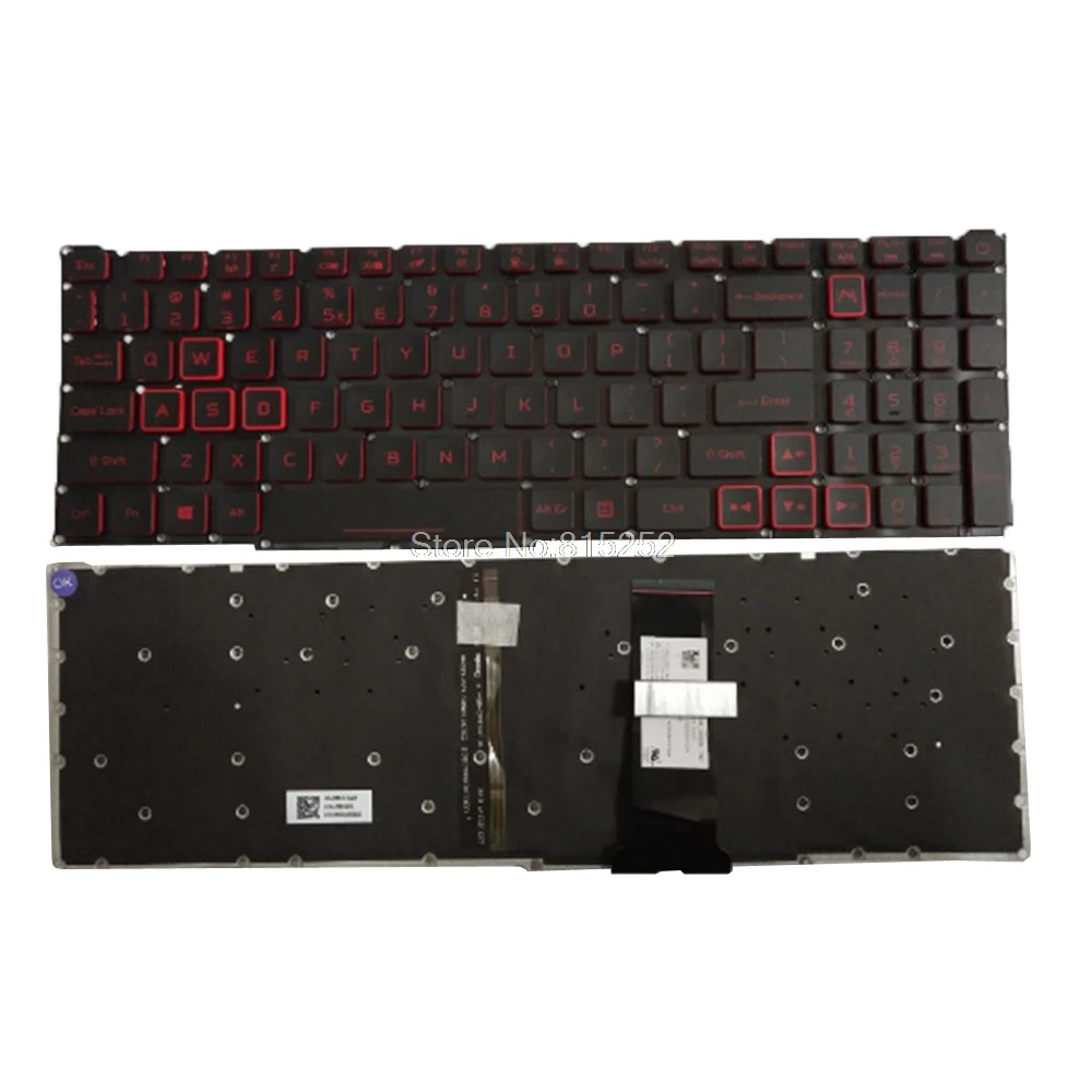 

Laptop Keyboard For ACER For Nitro AN515-51 AN515-52 AN515-53 N16C7 N17C1 AN515-51-705 AN515 54 AN515-54 English US
