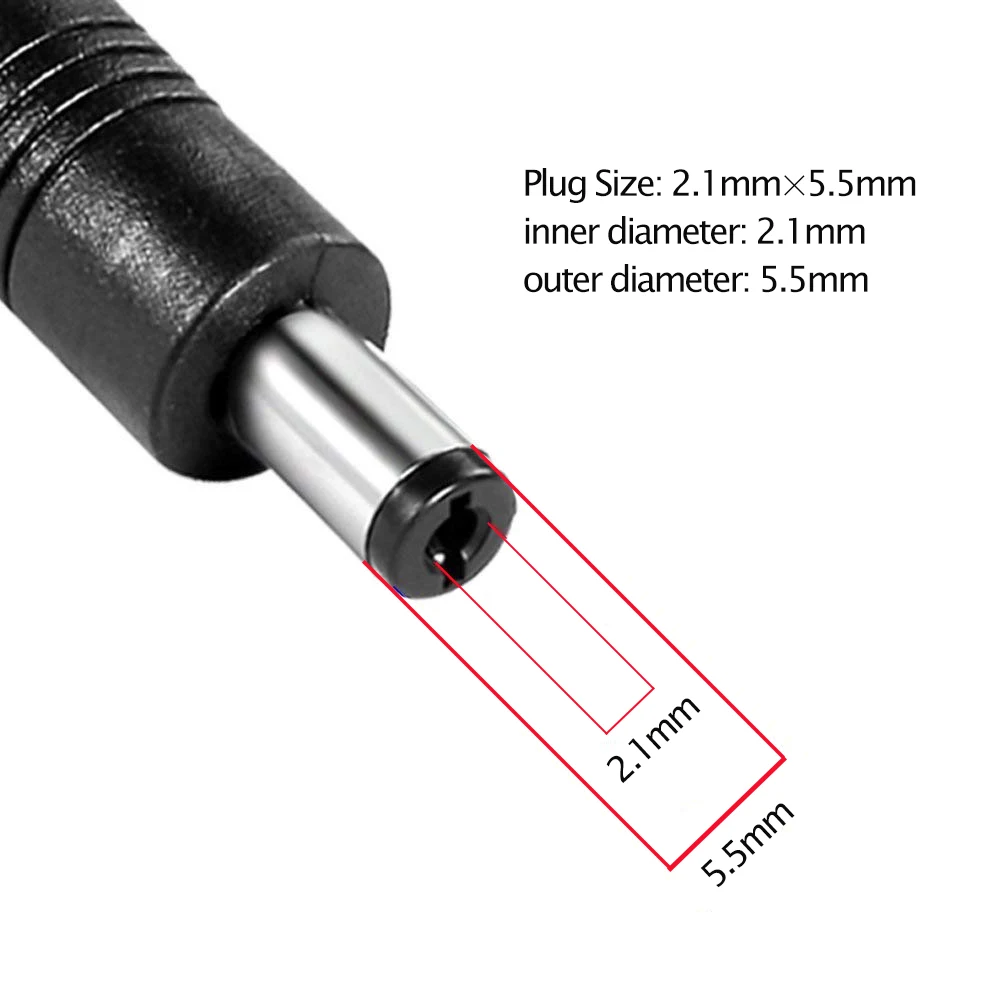 

DC 5V 9V 12V 24V Power Extension Cable 5.5*2.1mm Power Cord 3m 6m 9m for CCTV Security Camera Router LED Strip Radio Printer