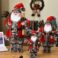 60cm big christmas santa claus decoration doll christmas party supplies kids new year home decor christmas tree decorations
