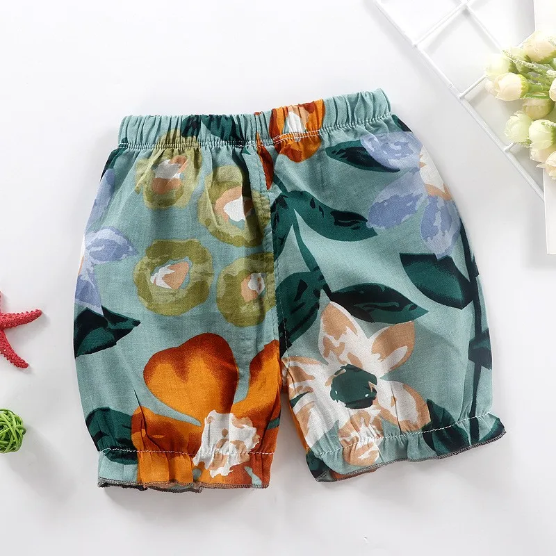 

Baby Girl Shorts Girls Ruffle Shorts Children Summer Clothes Kids Harem Short Pants Toddler Bottoms Infant 0-4 Years Bloomers
