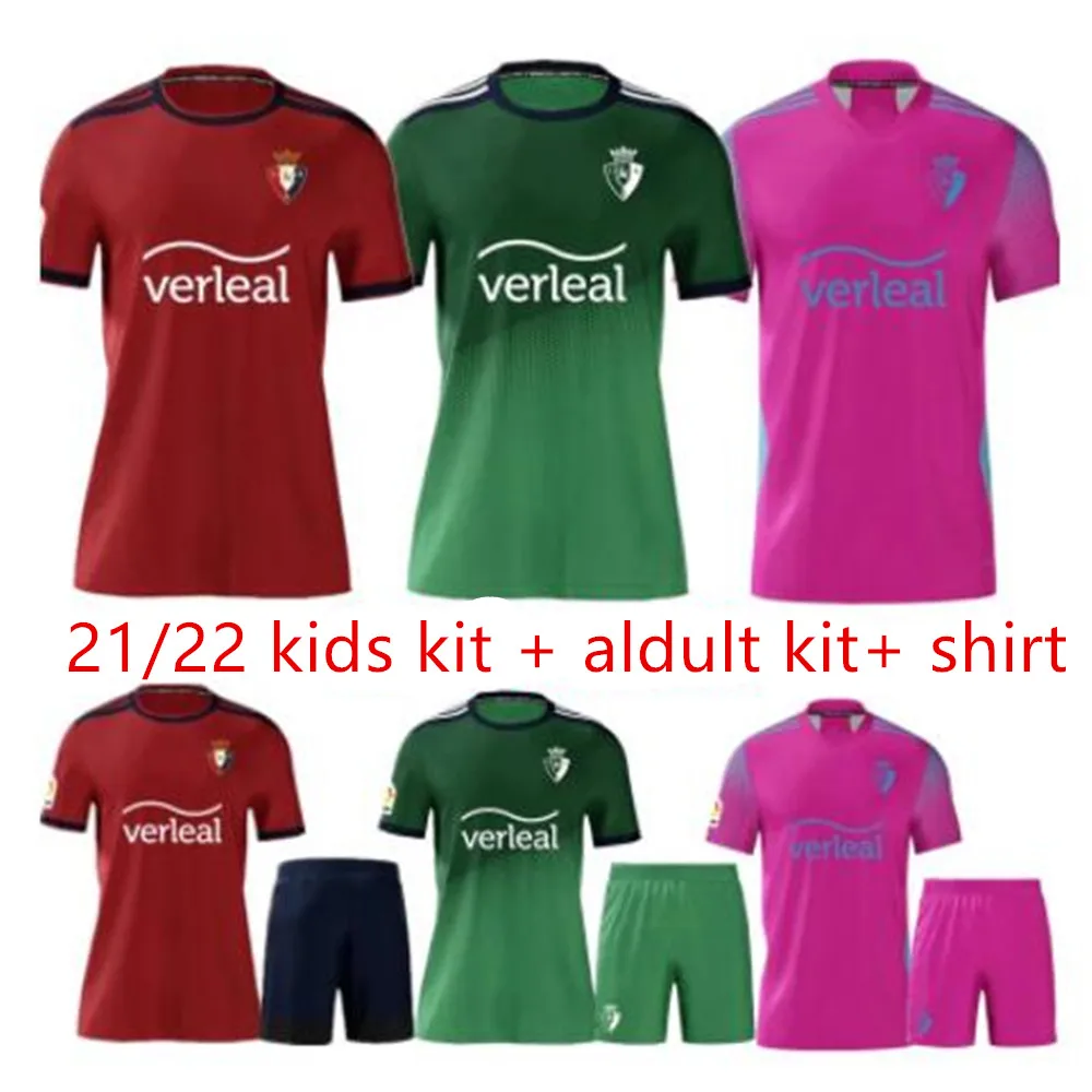 

Топ Новинка 21 22 Osasuna Комплект футболок для футбола CA Centenary 2020 20 21 Chimy Авила R. Торрес Рубин Гарсия эступиньян футбольная рубашка для детей