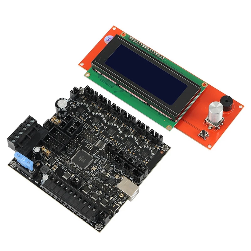 3D принтер RAMBo 1 4 материнская плата Интегрированная + 2004LCD экран основная