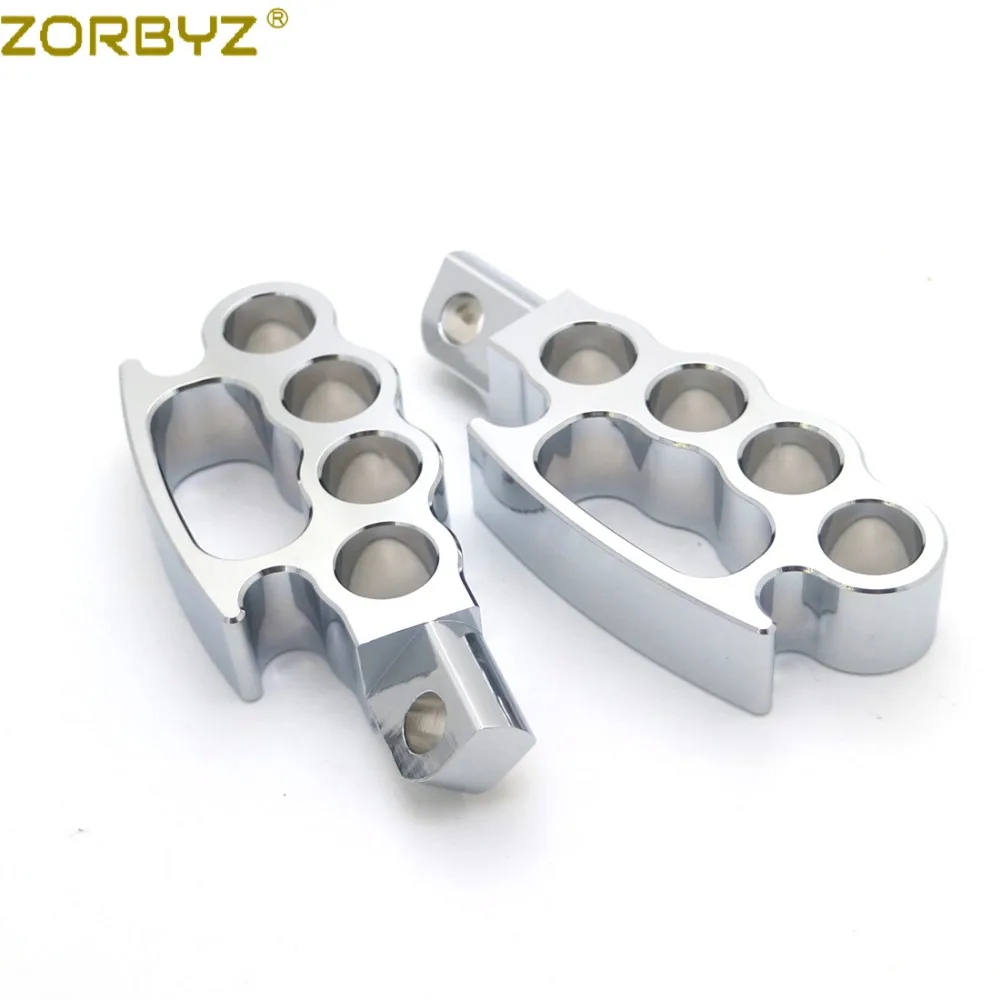 ZORBYZ мотоцикл черный управление подножки Летающий костяшки опорные подножки на заказ педаль для Harley V-Rod Sportster XL Dyna Soft