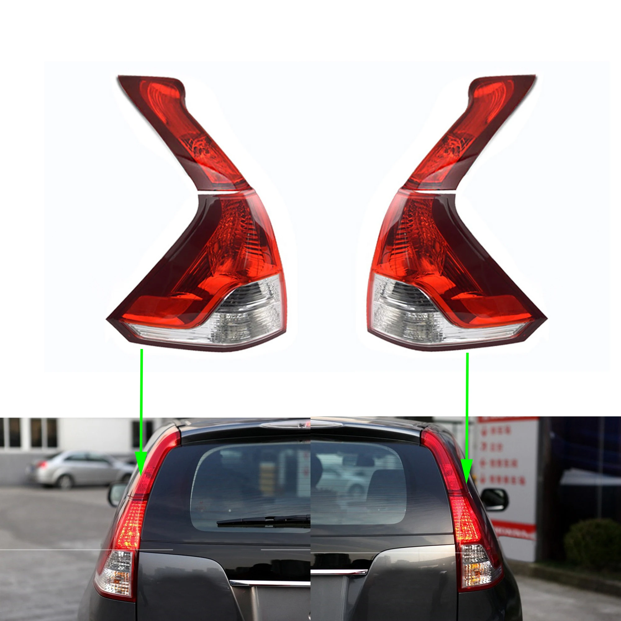 Задний фонарь для Honda CRV 2012 2013 2014 задний в сборе Автомобильный тормоз