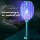 Светодиодсветодиодный ловушка Два в одном, электрическая ловушка для комаров, мух, насекомых, зарядка через USB, для лета
