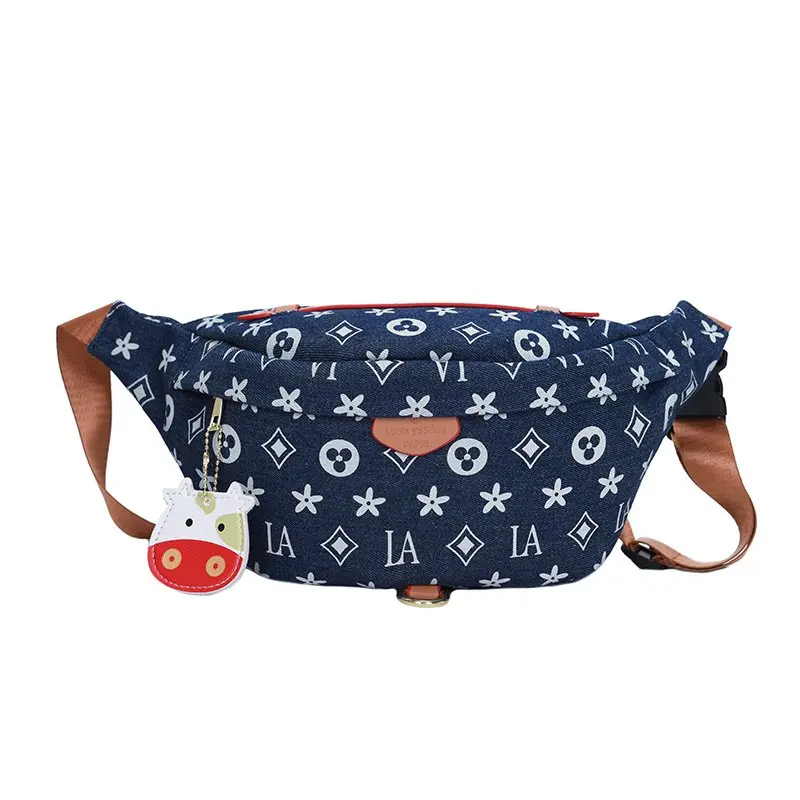

Crossbody Classic Women Chest Bags 2021 New Bag Casual Canvas Waist Pack Large Capacity Belt Pouch Designer Women Fanny Pack