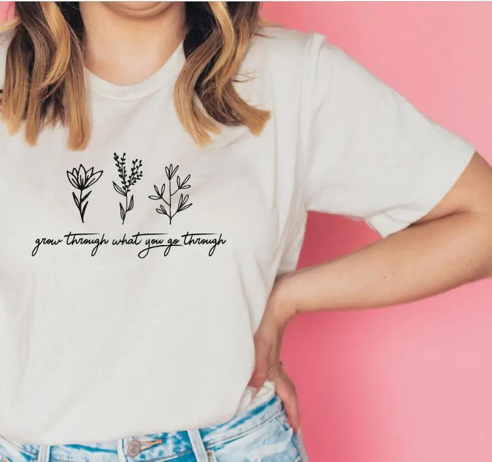 Футболка женская хлопковая 100% хлопок с принтом цветов|Футболки| |