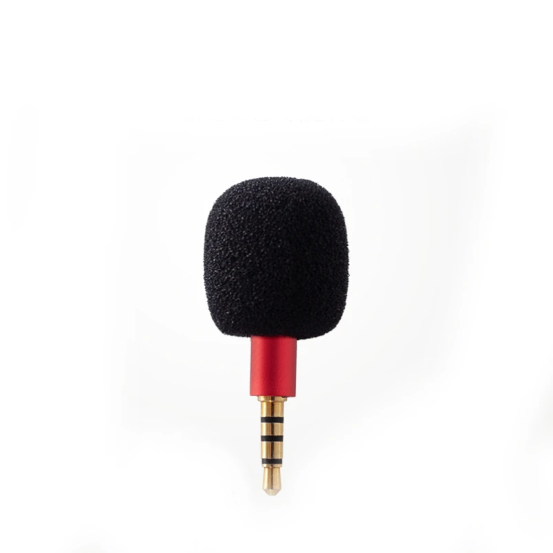 구매 미니 3.5mm 잭 마이크 금속 소형 콘덴서 마이크 휴대 전화 PC 노트북 사운드 카드 기록