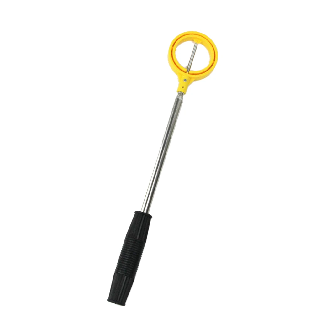 

Portable Golf Ball Picker Telescopic Golf Ball Pick up Tool with Stretched Length: 204cm & Retracted Length: 40cm