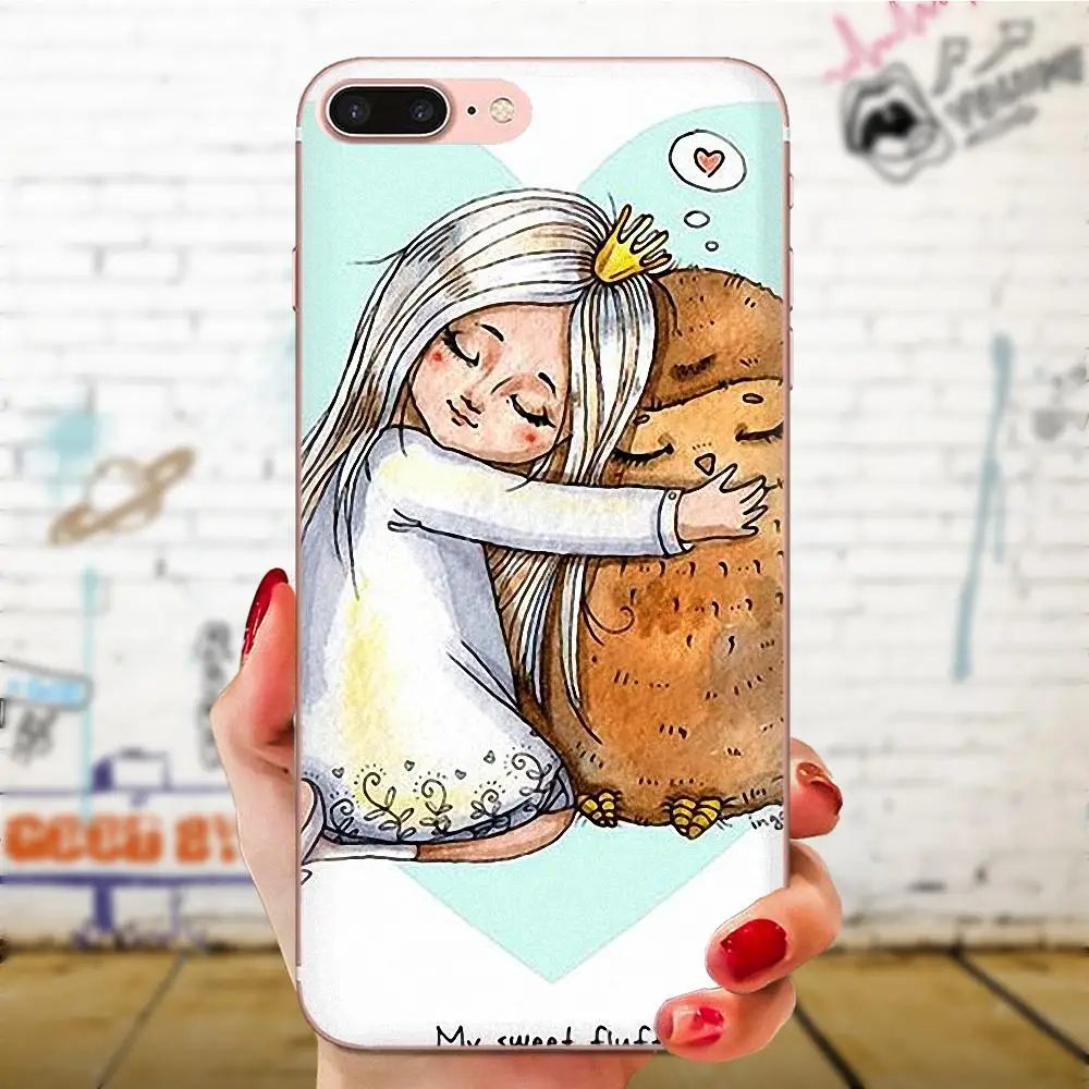 Милый резиновый чехол 70df для сотового телефона Huawei Honor Mate Nova Note 20 20s 30 5 5I 5T 6 7I 7C 8A 8X 9X