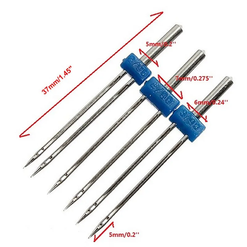 Иглы для швейной машины размеры 2 мм 3 4 шт./компл.|knitting needles|sewing setdecorating needle |