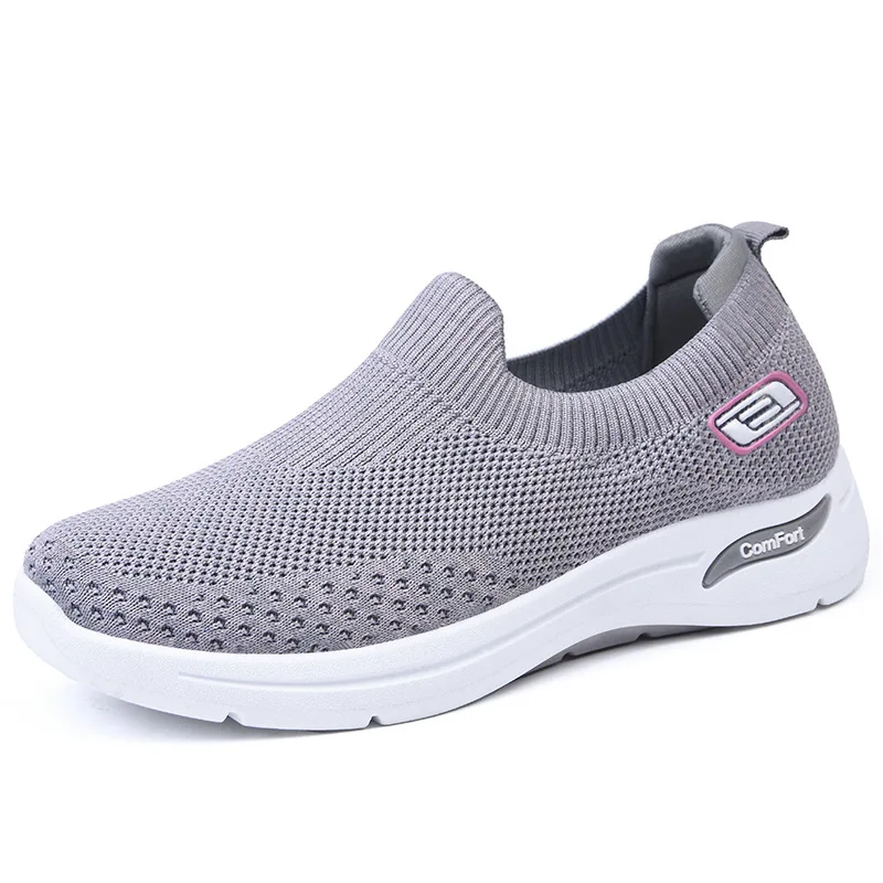 

Women's Slip-on Sneakers 2021 Spring New Women's Shoes Casual Walking Shoes Socks Shoes Soft Bottom Fashion Sports Shoes Women