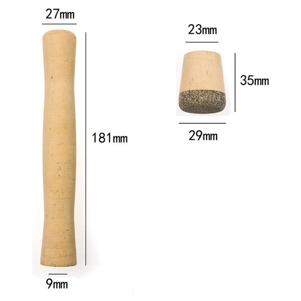 1 Набор практичная пробковая ручка Разделенная задняя рукоятка катушка сиденье