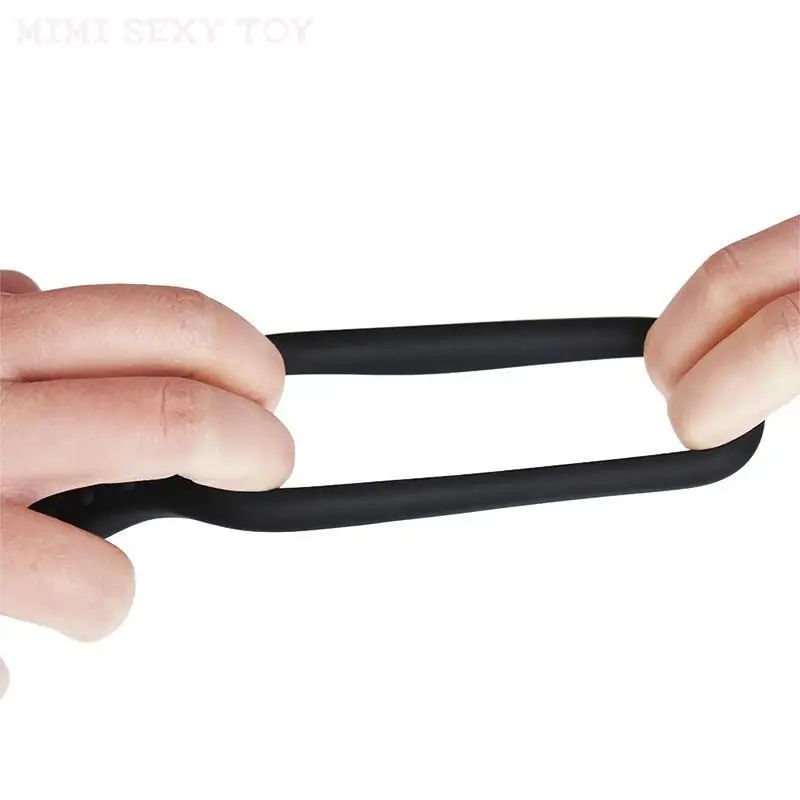 Жидкое силиконовое кольцо для пениса мужчин более крепкая эрекция. Черные товары