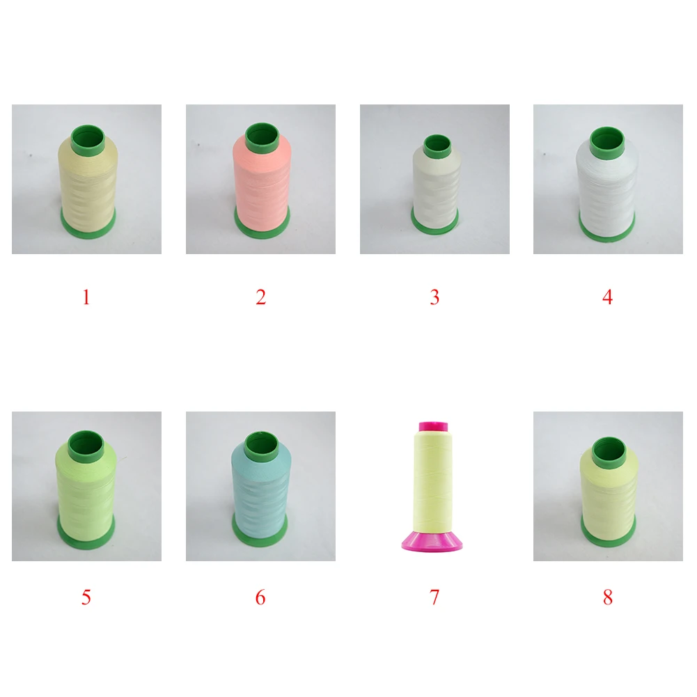 1000 Yards Luminous Glow In The Dark Cross Stitch Embroidery Thread DIY Handmade Embroidery Sewing Thread