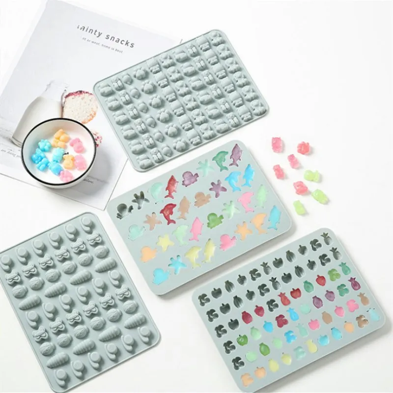 Силиконовые формы в форме животных форма для помадки желе печенья выпечки