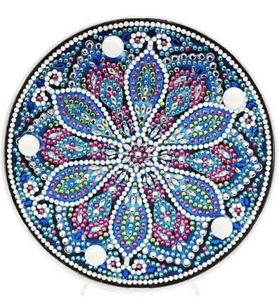 16x16x4.3cm Новая полка Алмазная картина светодиодный светильник животное Дельфин 5D алмазная вышивка мозаика спальня ночник украшение для учебы - Color: 16x16x4.3cm