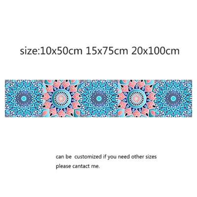 Мандала стиль ПВХ водонепроницаемый ванная комната кухонная плитка стикер s