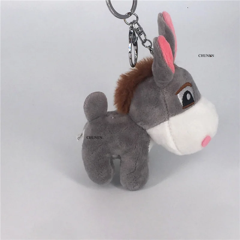 Качественный брелок плюшевая игрушка плюшевый осел 9 см кукла|Мягкие игрушки