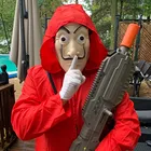 Костюмы для косплея по мотивам фильма для мужчин и женщин, мужские сексуальные костюмы для косплея с капюшоном, детские праздничные костюмы, маска, макияж для танцевальной вечеринки на Хэллоуин