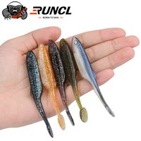 runcl probite soft silicone fishing lures swimbait split tail jerk swim baits jigging wobblers tackle bass pike fishing tackle