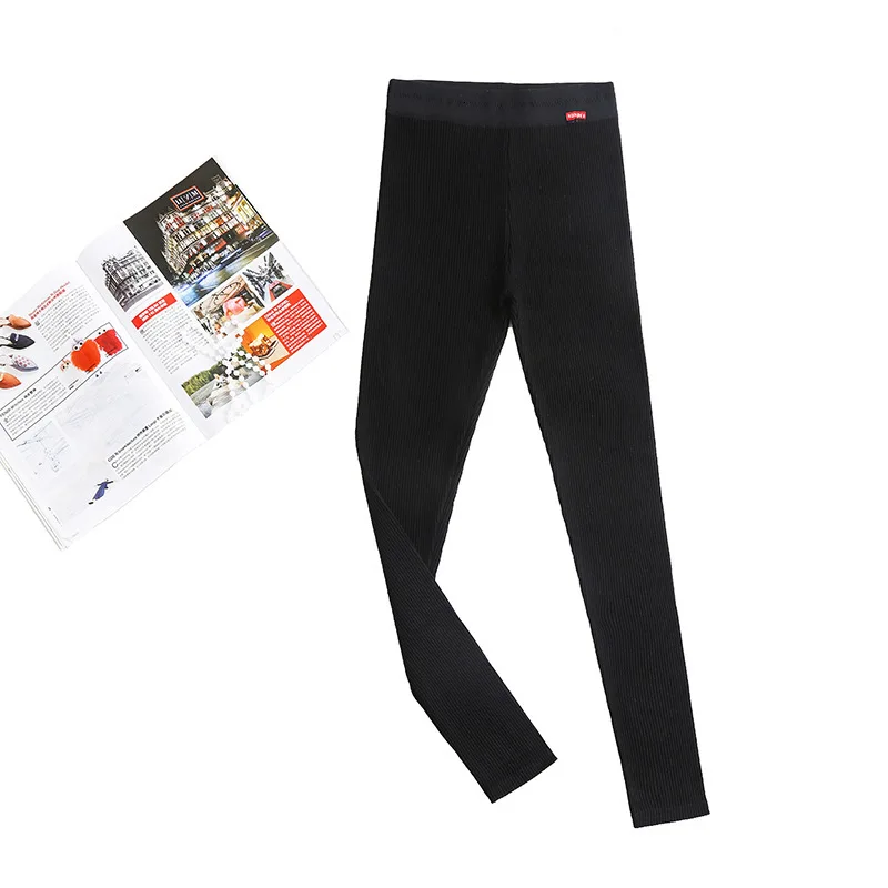 

kpop cotton Threaded texture leggings pants women vestidos vestido plus size sexy gothic vintage roupa feminina pantalon femme