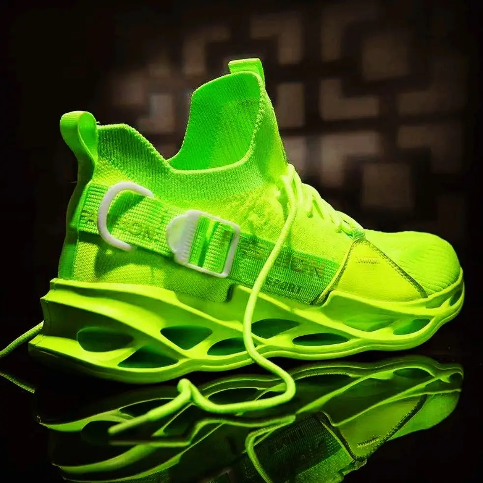 Мужские кроссовки для бега повседневная спортивная обувь унисекс дышащая