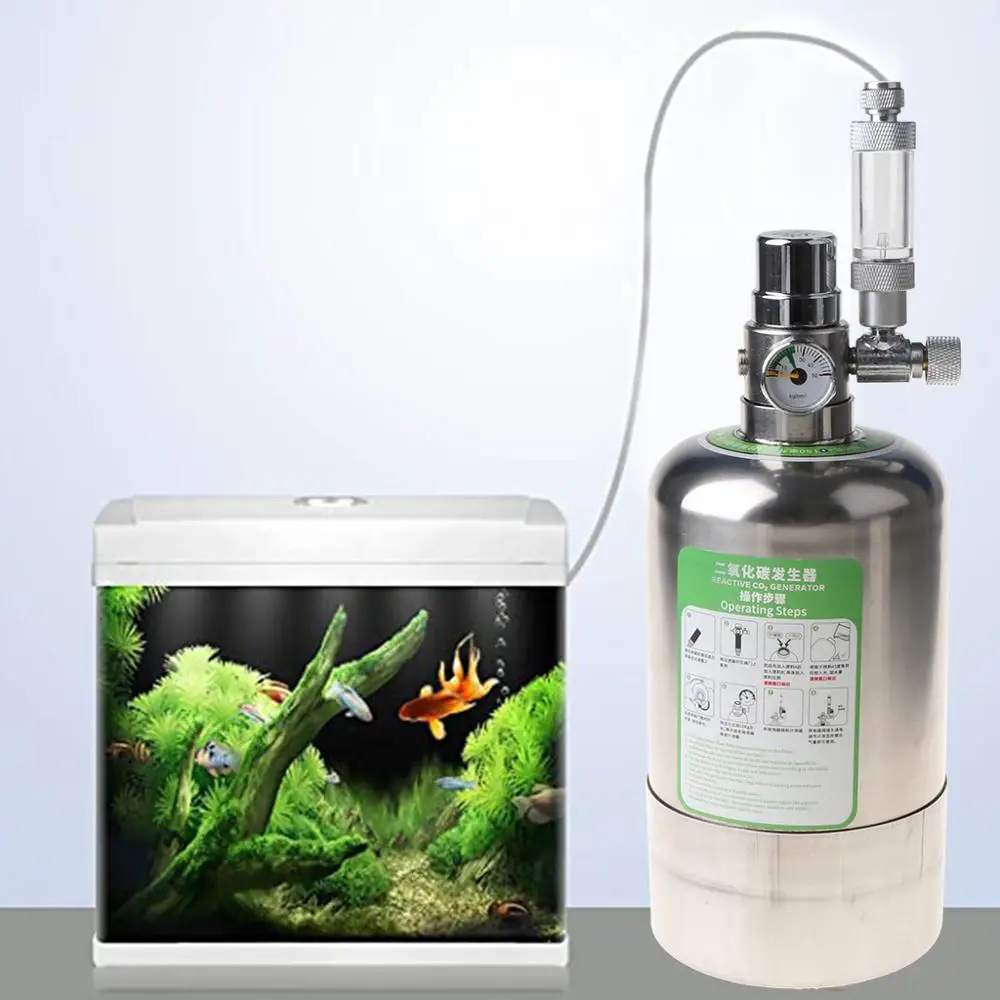 Система генератора CO2 для аквариума сделай сам инструменты бутылок из
