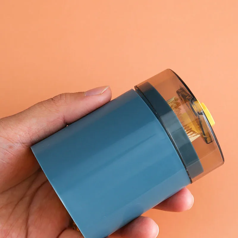 

Automatic Toothpick Box Portable Transparent Pop-up Household Table Toothpick Container Storage Box Toothpick Dispenser