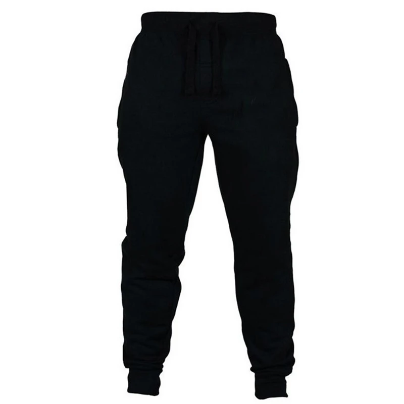 

Mens Joggers Casual Pants Fitness Men Sportswear Tracksuit Bottoms Skinny Sweatpants Trousers Black Gyms Jogger Track Pants